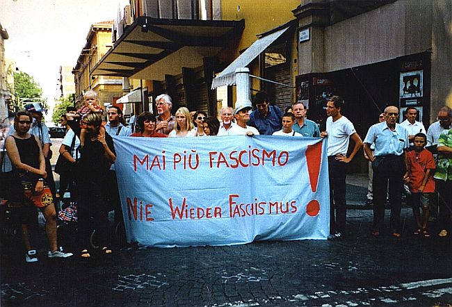 Nie wieder Krieg! Demo in Bologna Nie wieder Krieg! Demo in Bologna