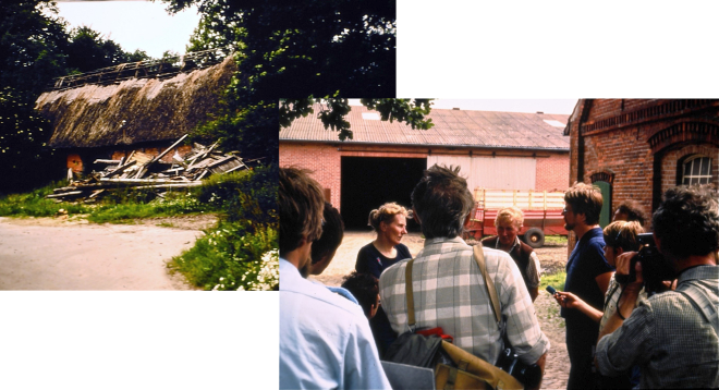 16. Foto: Vor der Scheune in Barchel