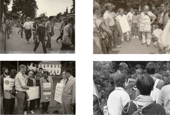 20. Foto: Info-Veranstaltungen und Mahnwachen